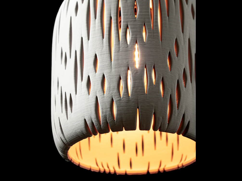 Birch Pendant Lamp – Modern 3D Printed Lighting