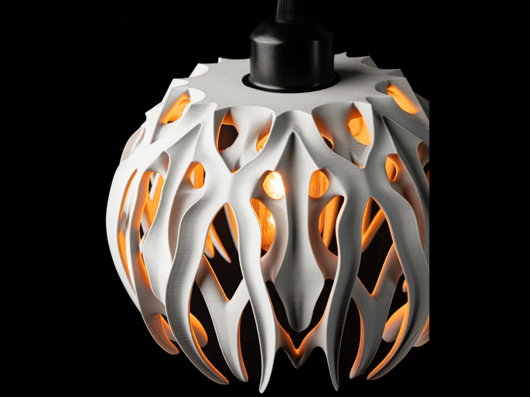 Sabre Pendant Lamp – Modern 3D Printed Lighting